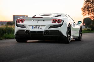 Ferrari F8 Tributo by Novitec Rosso on Vossen Wheels (NF9) 2020 года 